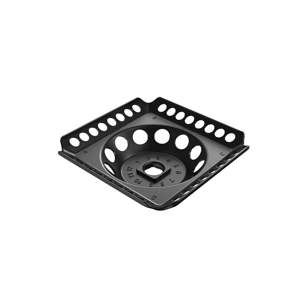 FA12-2P Plastic Rotor for D1012UA Centrifuge, 2ml/1.5ml x 12 + 0.2ml PCR x 4, Clamp Lock