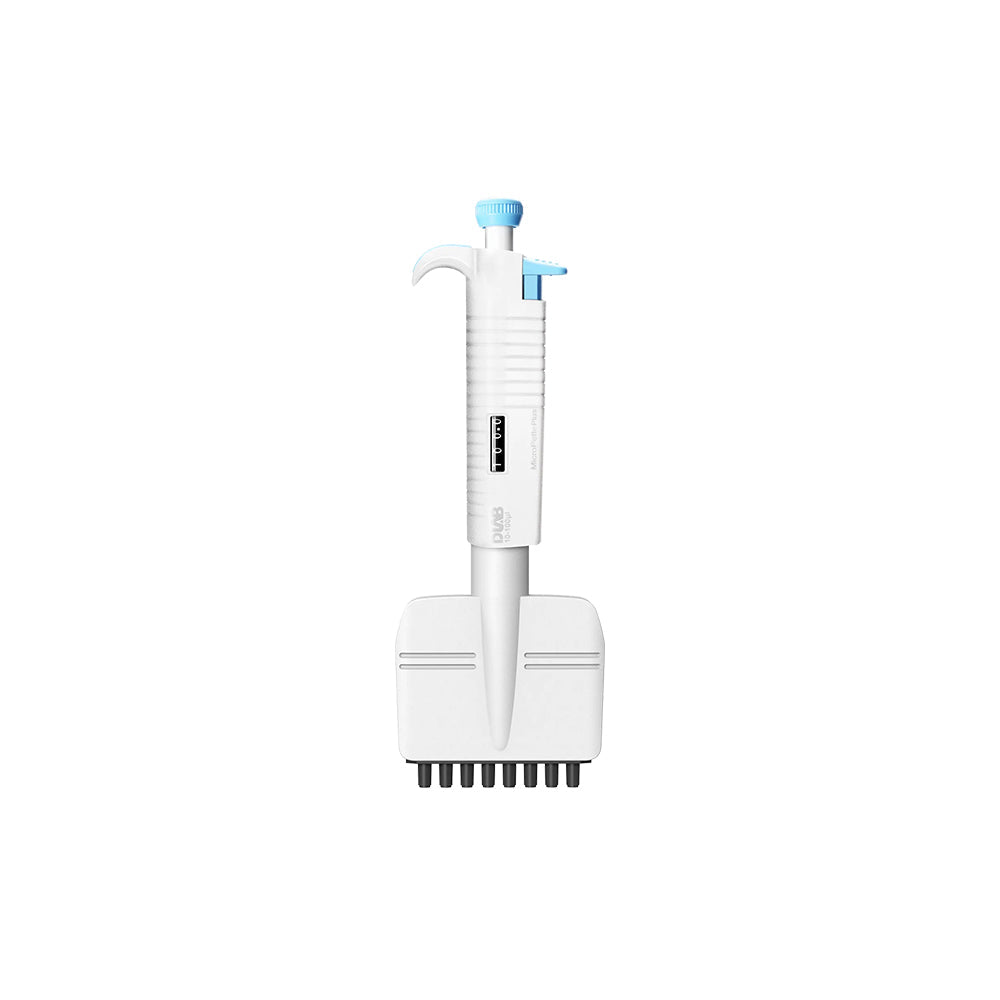 Pipetas mecánicas MicroPette Plus de 8 canales con volumen ajustable (modelo de succión magnética), 0,5-10 μL