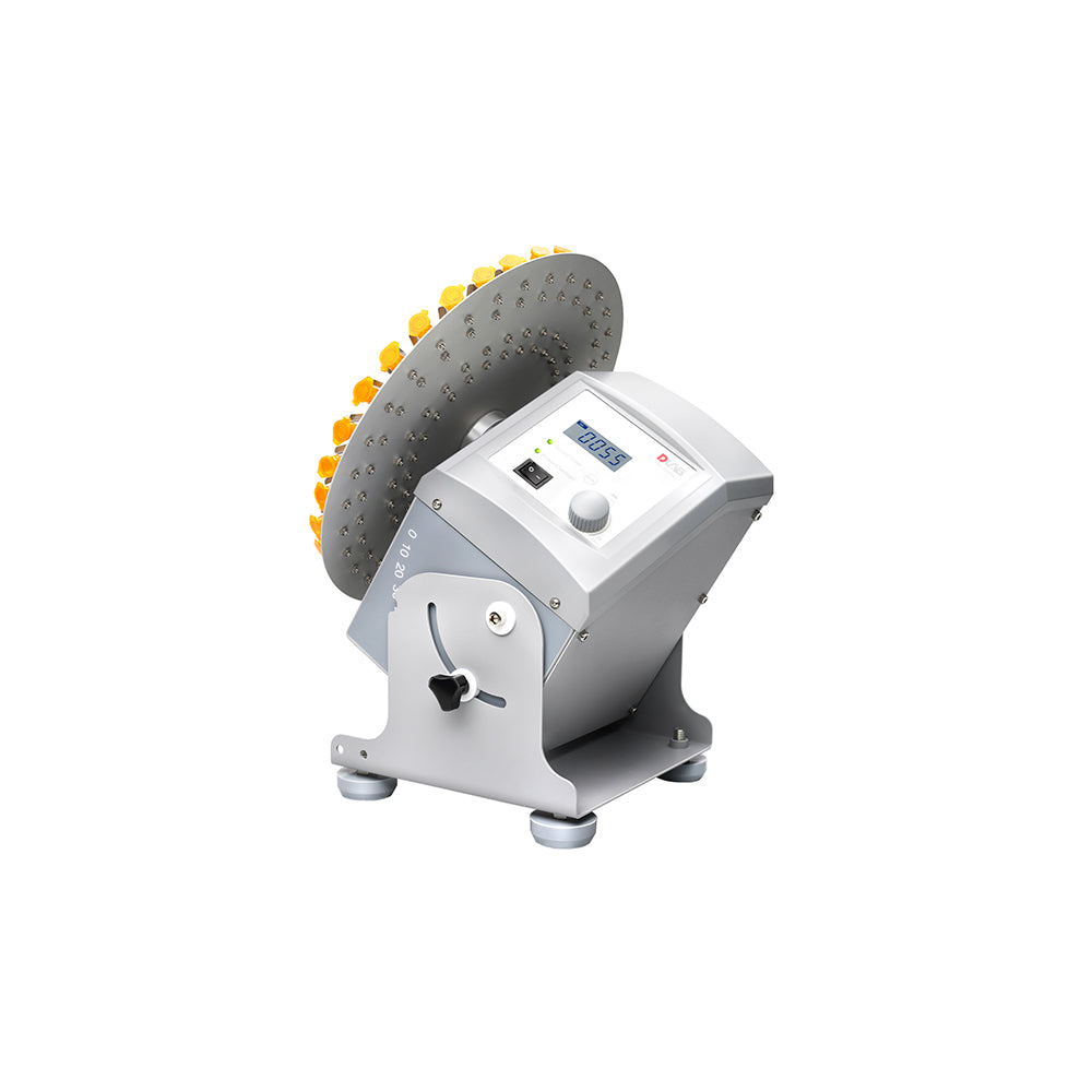 MX-RD-Pro LCD Digital Rotator with 50ml Disk Accessory 18900162, Compatible with Various Disk Accessories, Variable Speed, Adjustable Mixing Angle