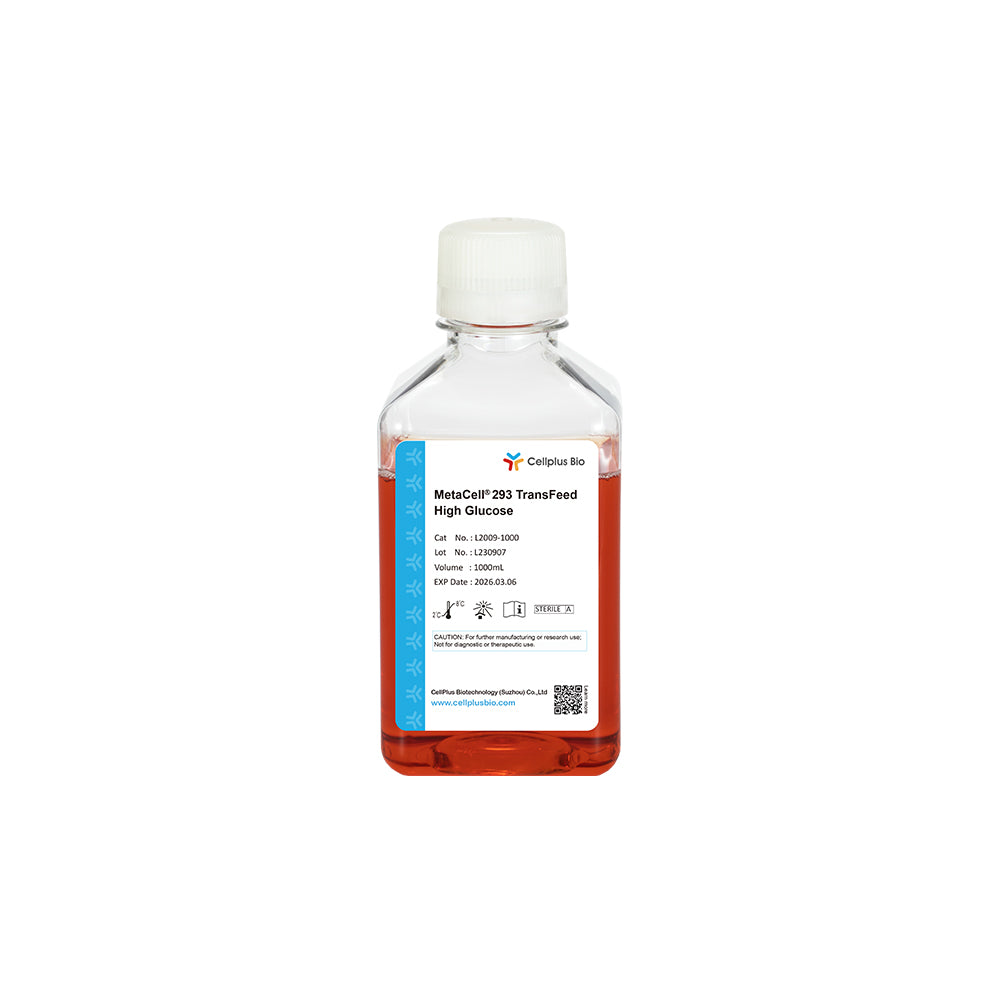 MetaCell® 293 TransFeed Alto en Glucosa, 100 ml Líquido