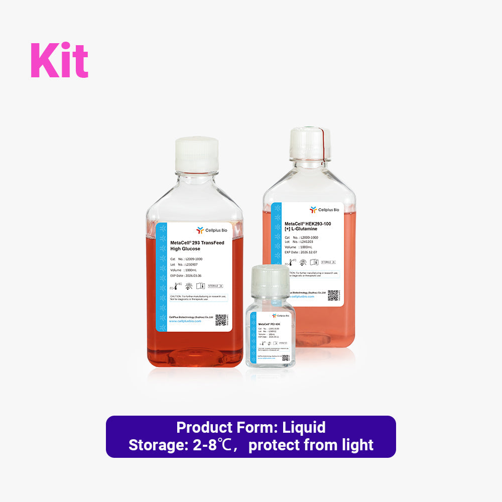 Kit MetaCell® Hi4-Transient 293, Kit Líquido