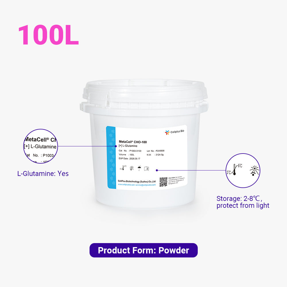 MetaCell®CHO-100 Medio, 100 L de polvo