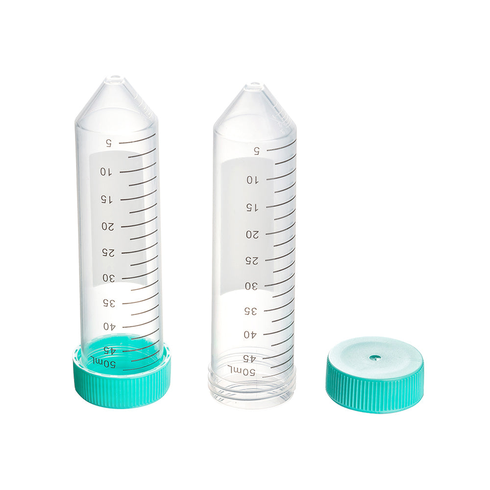 Centrifuge Tubes, 50 mL, Flat cap, Conical, RCF 12000xg, bag packing way, non-Sterile, 500piece(s)/case