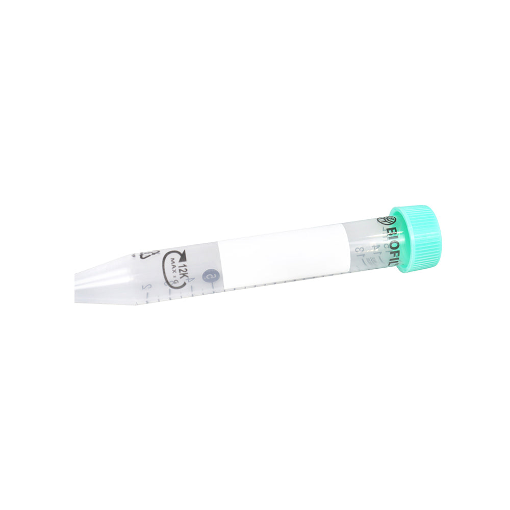 15 mL Sterile Centrifuge Tubes, Flat Cap, Conical Bottom