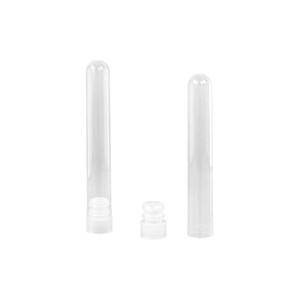 Round-Bottom Tubes with Dual-position Cap, 14 mL, Outer diameter 17.5mm PS  Plug seal, bag packing, DNAse/RNAse free, 500piece(s)/case