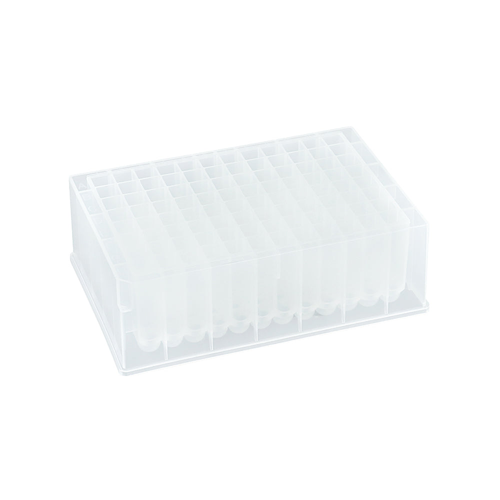 Deep Well Plates, 2.2 mL, U bottom, No cap, Sterile, 50piece(s)/case