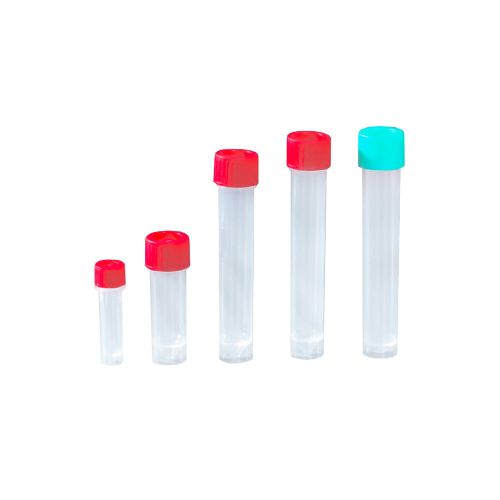 Disposable Virus Sampling Tubes, 30 mL, Self-Standing, JET green Cap, no graduation,Tubes and Caps packaging separately, Non-Sterile, 700caps/bag, 700tubes/bag, 700sets/case, 700piece(s)/case
