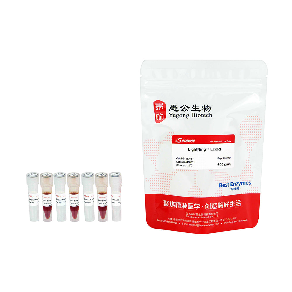 LightNing™ EcoRI Restriction Enzymes, 600 rxns, 1 rxn/μl