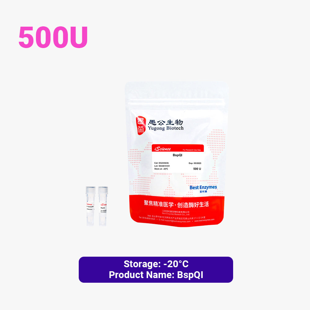 Enzimas de restricción BspQI, 500 U, 10 U/μl