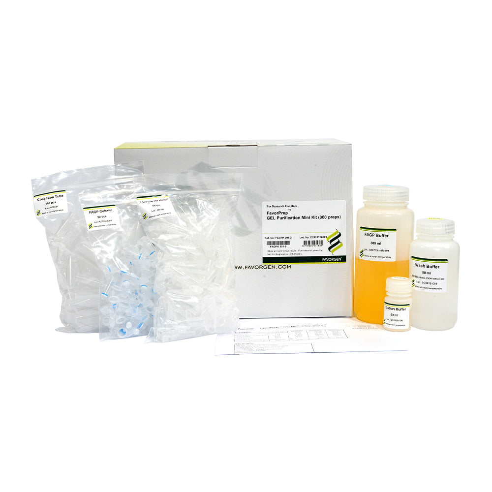 FavorPrep™ Gel Purification Mini Kit (300 preps)