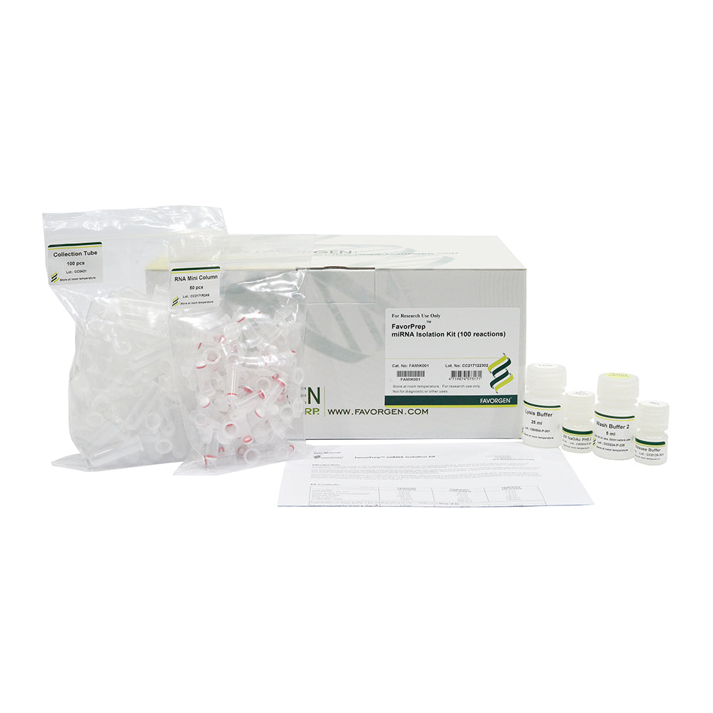 FavorPrep™ miRNA Extraction Mini Kit (100 preps)