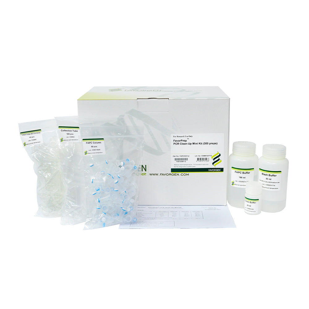 FavorPrep™ PCR Clean Up Mini Kit (300 preps)