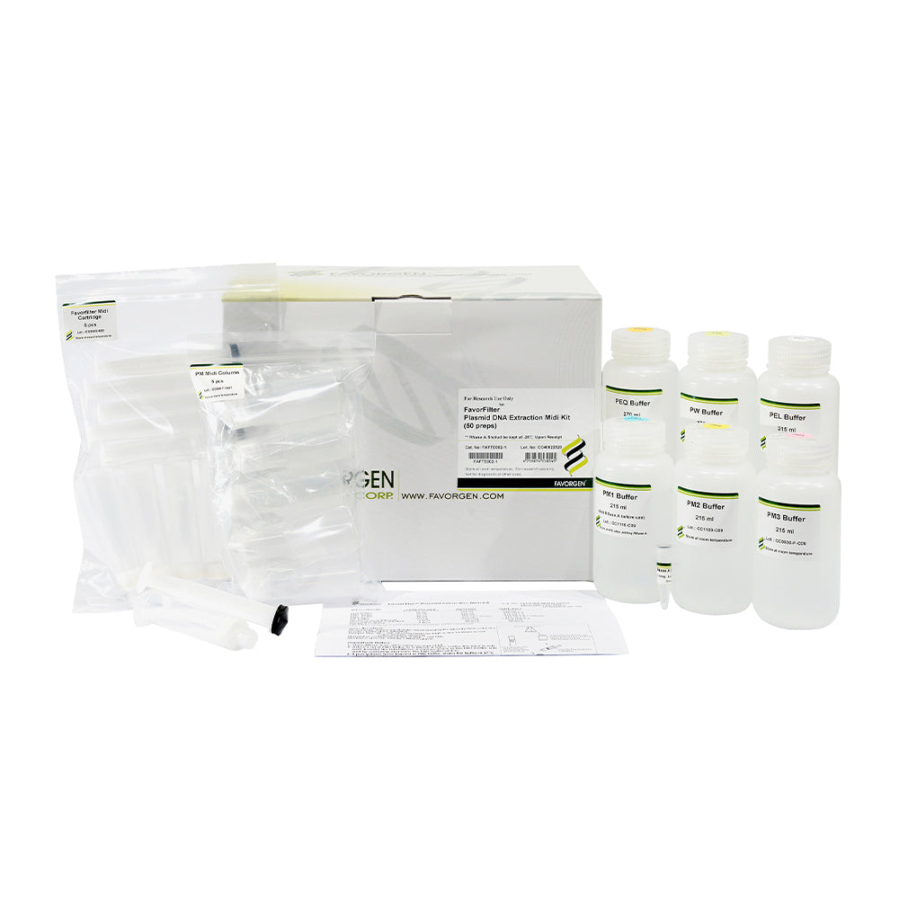 FavorFilter™ Plasmid Extraction Midi Kit (25 preps)