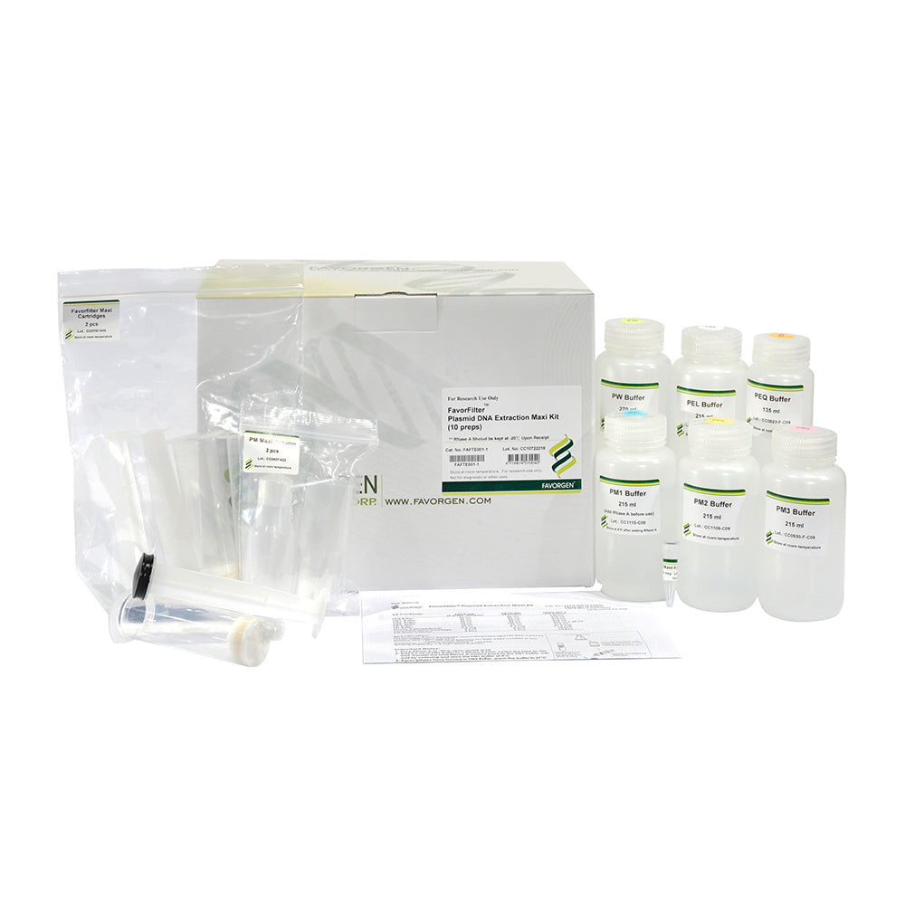 FavorFilter™ Plasmid Extraction Maxi Kit (10 preps)