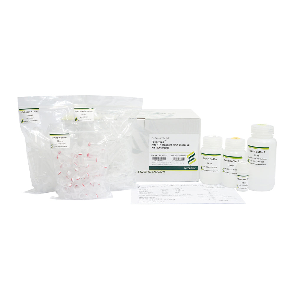FavorPrep™ RNA Clean Up Mini Kit (200 preps)