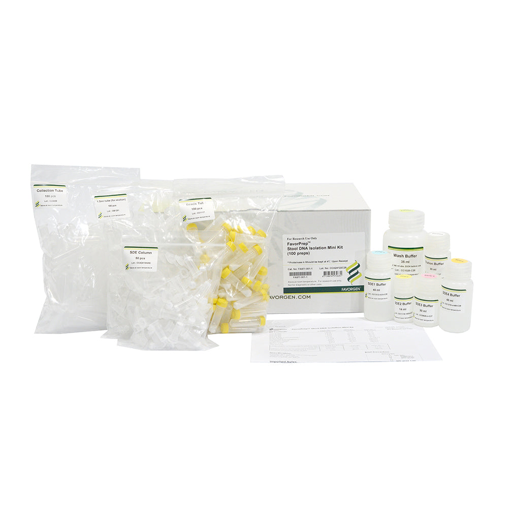 FavorPrep™ Stool DNA Extraction Mini Kit (100 preps)