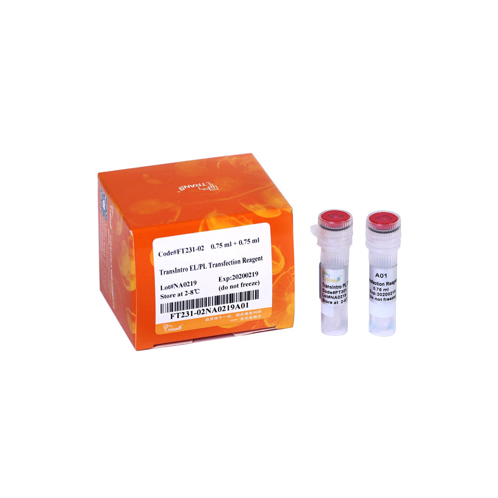Reactivo de transfección TransIntro® EL/PL - 0,75 mL + 0,75 mL
