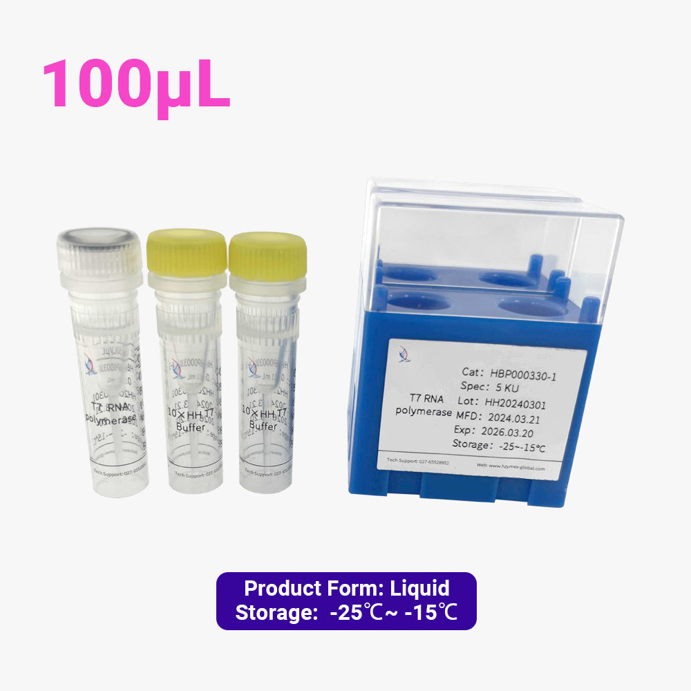 T7 RNA Polymerase, 50 Units/μL Activity, 100 μL