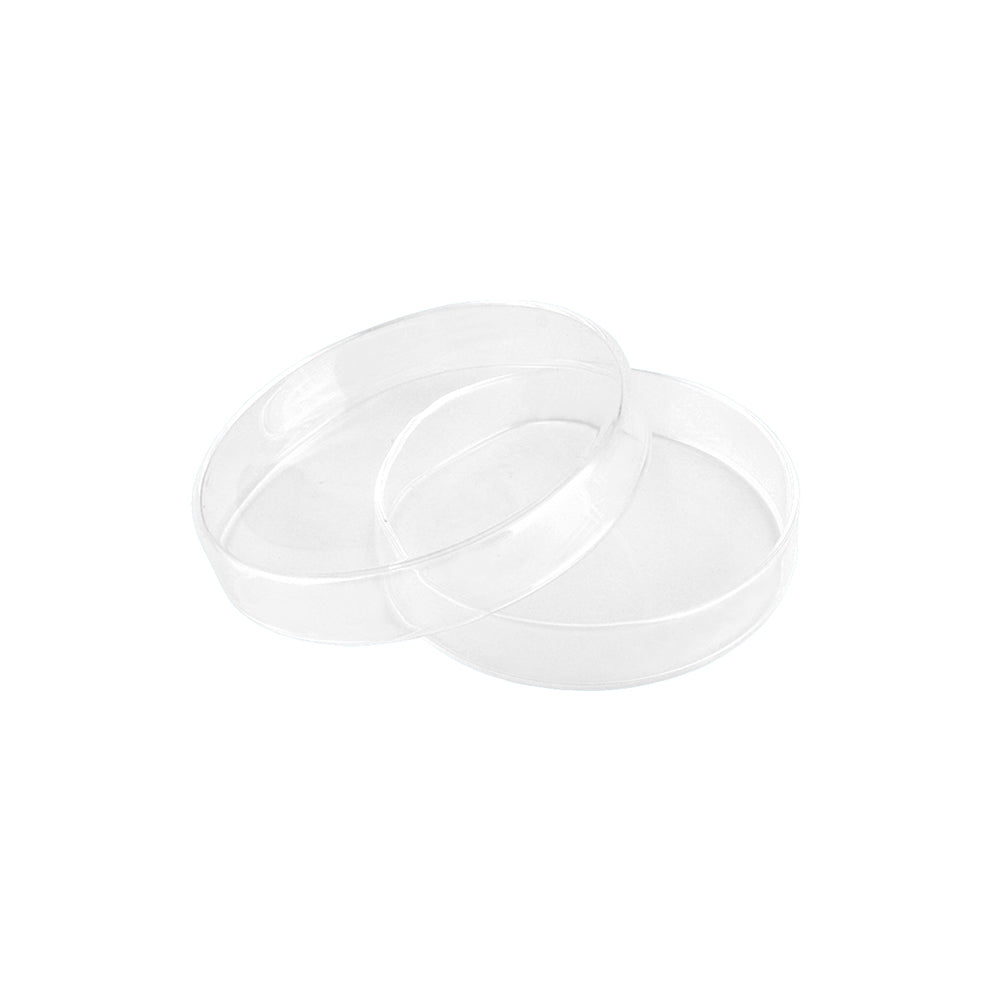 Petri Dish, Borosilicate 3.3 or Neutral Glass, Bottom OD 120mm, H 25mm, Cover OD 130mm, Cover H 22mm, 96 pcs/case