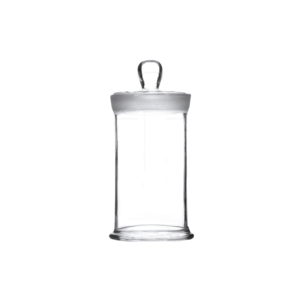 Specimen Jar, with Knob and Ground Glass Stopper, OD 45mm, H 120mm, 72 pcs/case