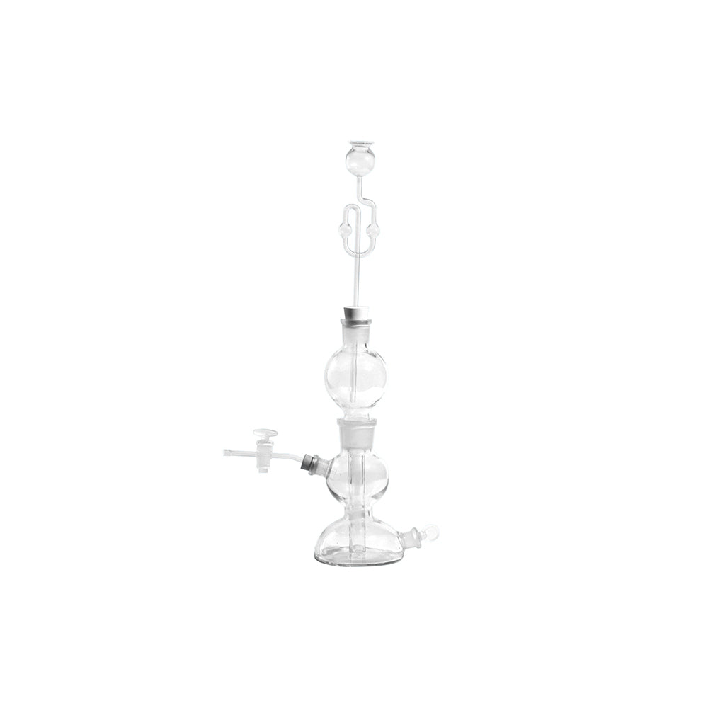 Kipp's Gas Generator, with Safety Funnel and Stopcock, 1000mL, OD 130, H 450mm, 2 pcs/case