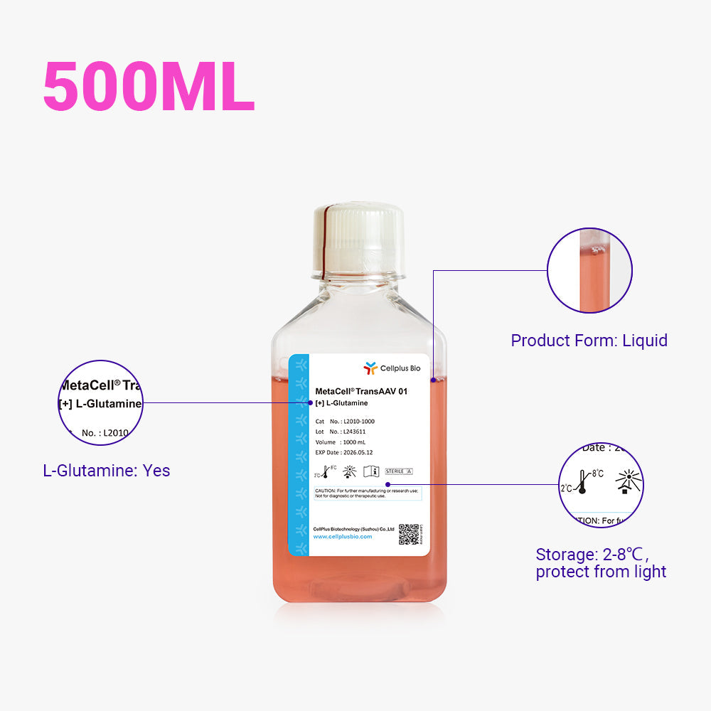 MetaCell® TransAAV 01, 500 ml Líquido