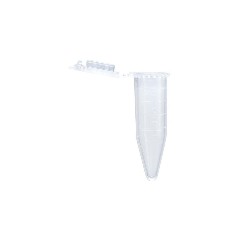Lid  Lock Micro centrifuge Tubes, 5.0 mL, Natural Color, With lid lock, Sterile, DNAse&RNAse Free, Non-Pyrogenic, 4000piece(s)/case