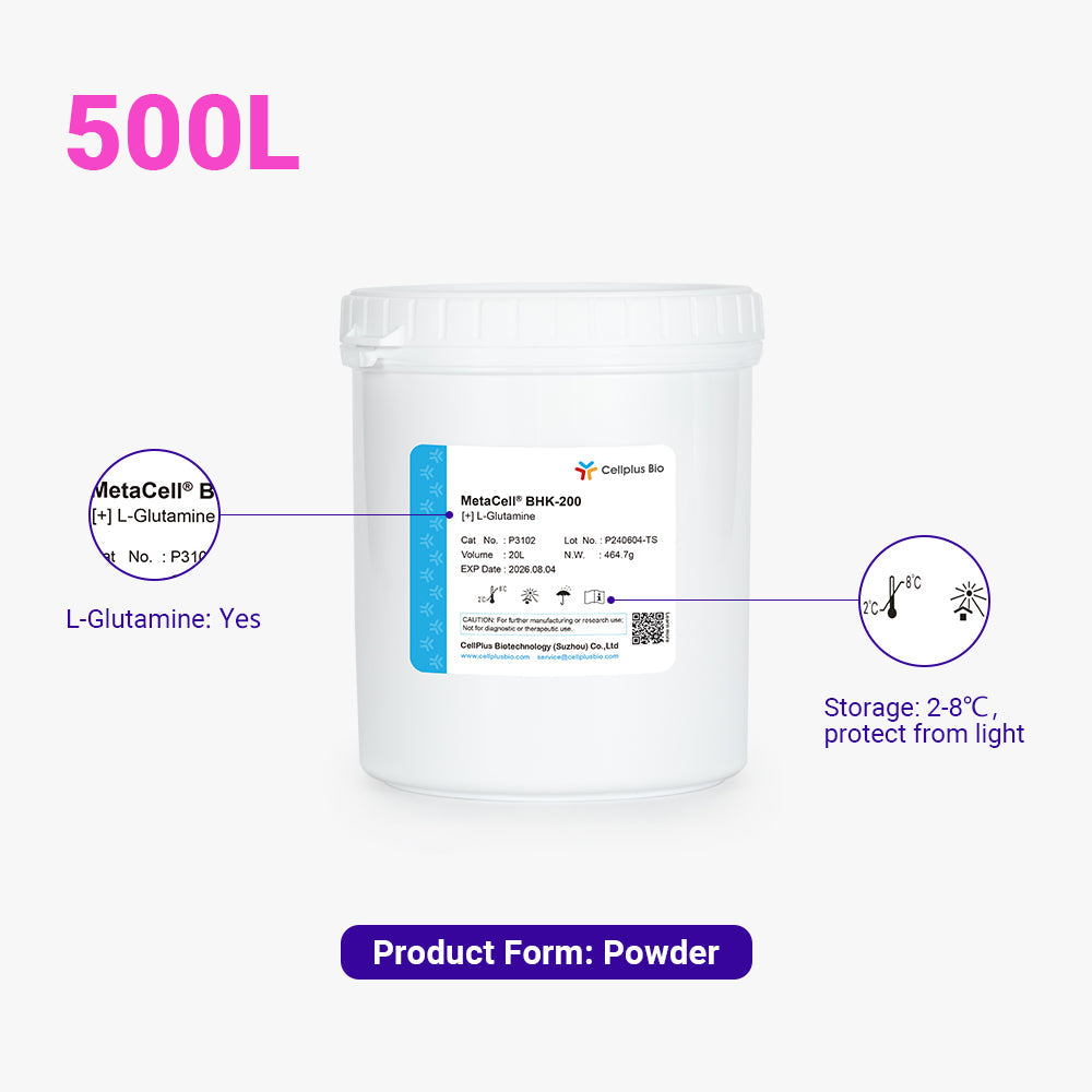 MetaCell® BHK-200, 500L de polvo