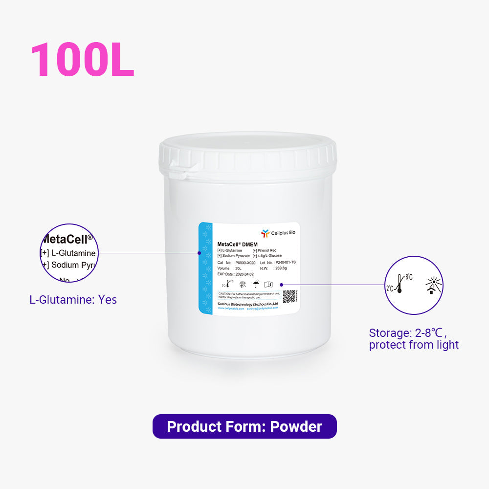 MetaCell® DMEM, 100 l de polvo