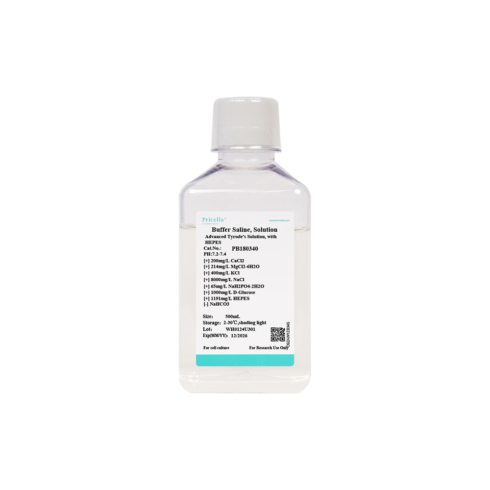 Solución avanzada de Tyrode, con HEPES, 500 ml