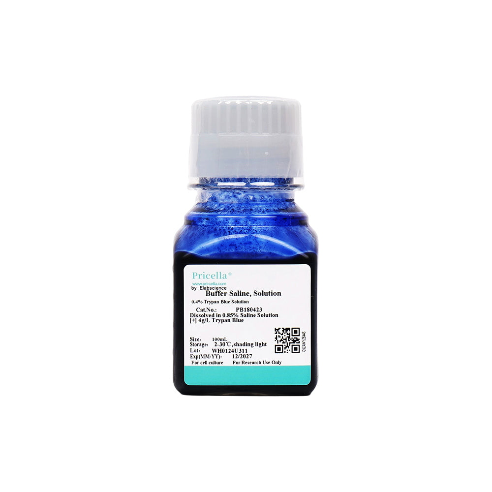0.4% Trypan Blue Solution, 100mL