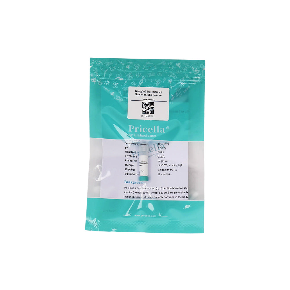 10 mg/mL Recombinant Human Insulin Solution, 1mL