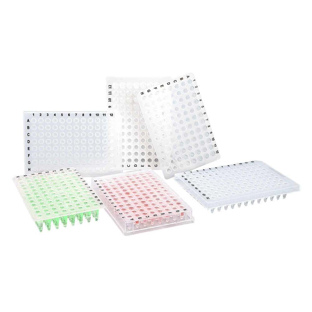 PCR Plates, 0.2 mL, 96 well, Full-skirted, White color, 100piece(s)/case