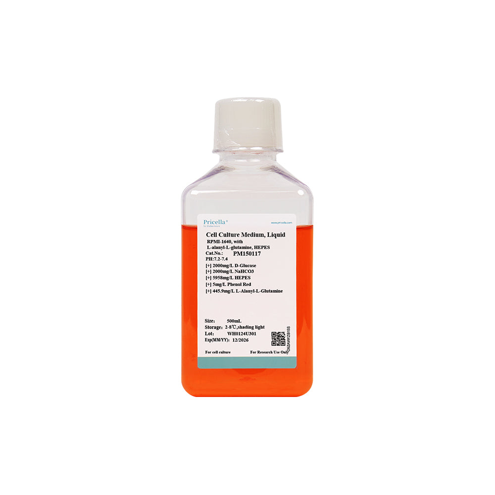 RPMI-1640, con L-alanil-L-glutamina, HEPES, 500 ml