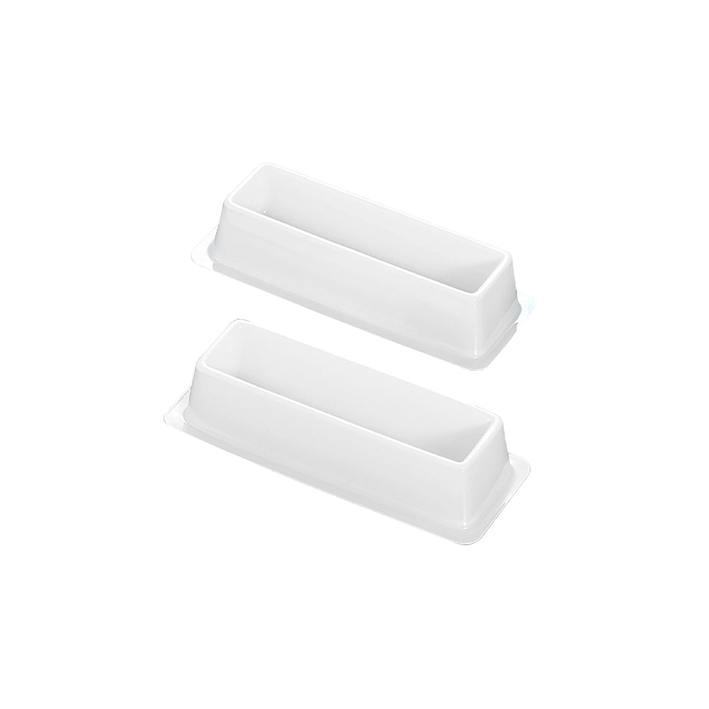 Reagent Reservoir, 50 mL, White, non-Sterile, 400piece(s)/case