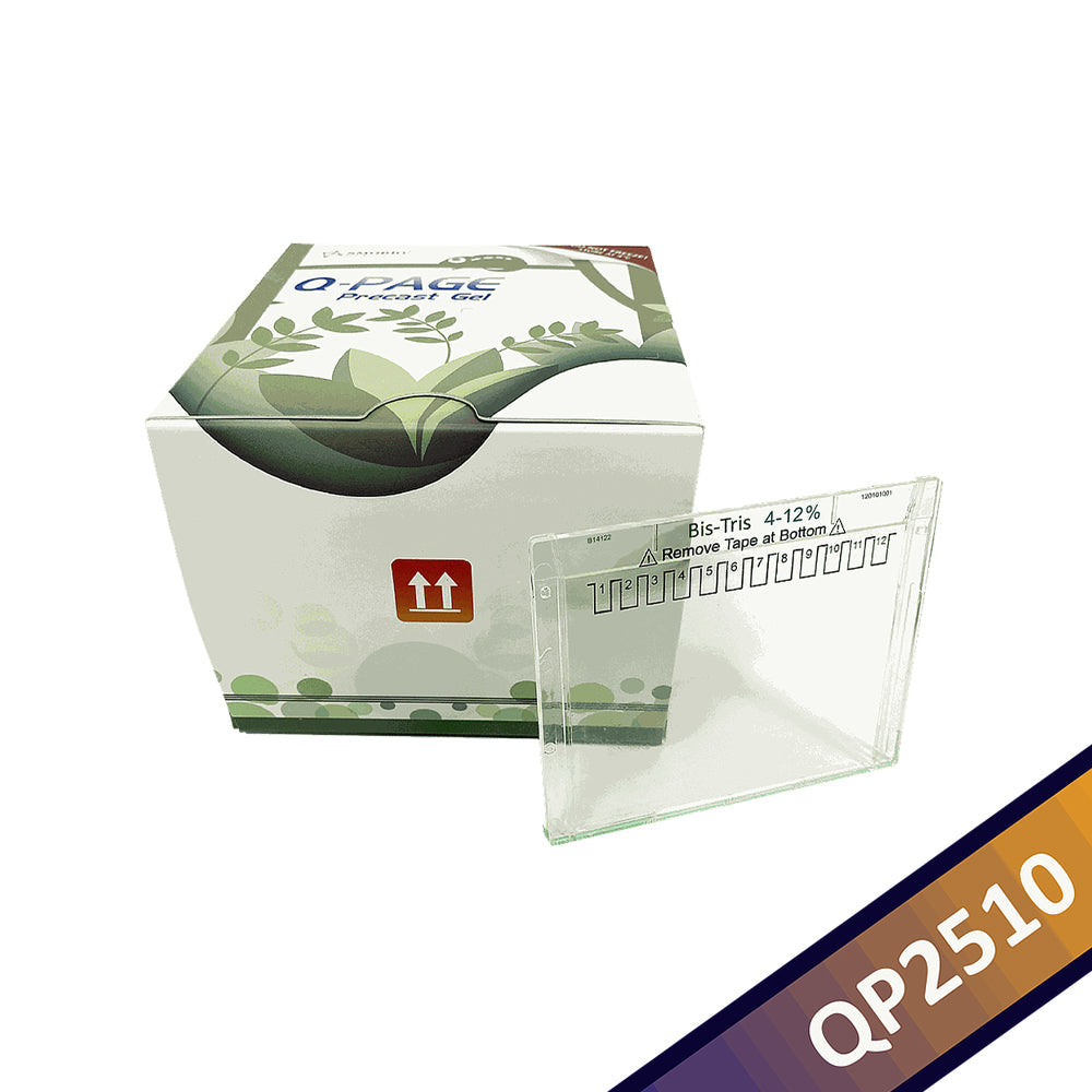 Q-PAGE™ Bis-Tris Precast Gel (Mini, 12 wells, 4-12%), 10 gels