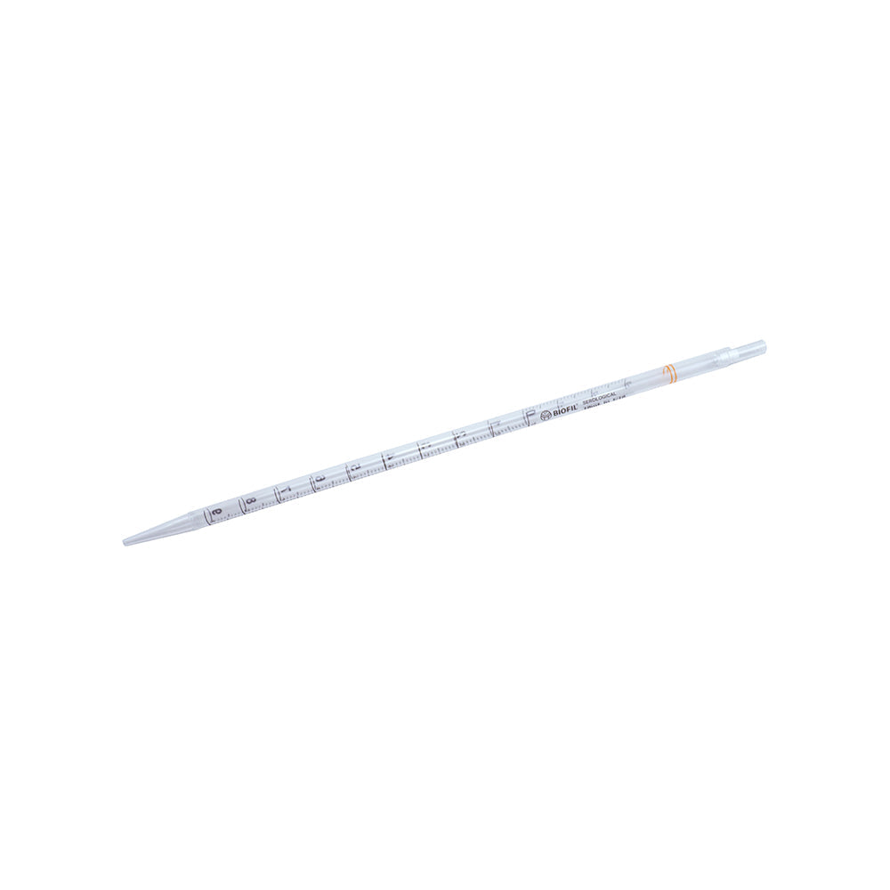 Serological Pipets, 10 mL, Graduation1/10 mL, Orange Color code, Sterile, 400piece(s)/case