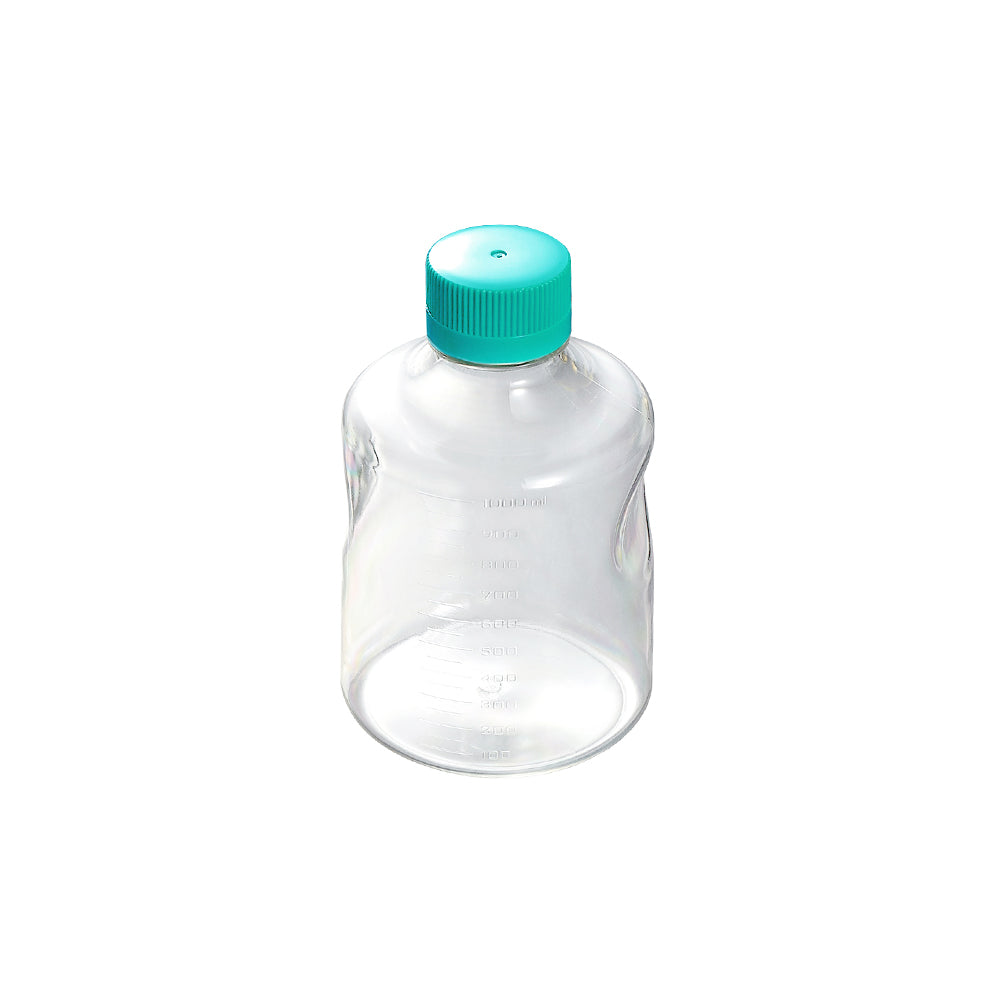Frascos de solución estériles de 1000 ml resistentes a productos químicos GPPS para cultivo celular 