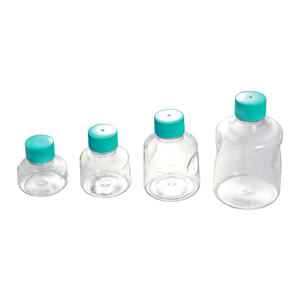 Frascos de solución estériles resistentes a productos químicos GPPS de 2000 ml para cultivo celular