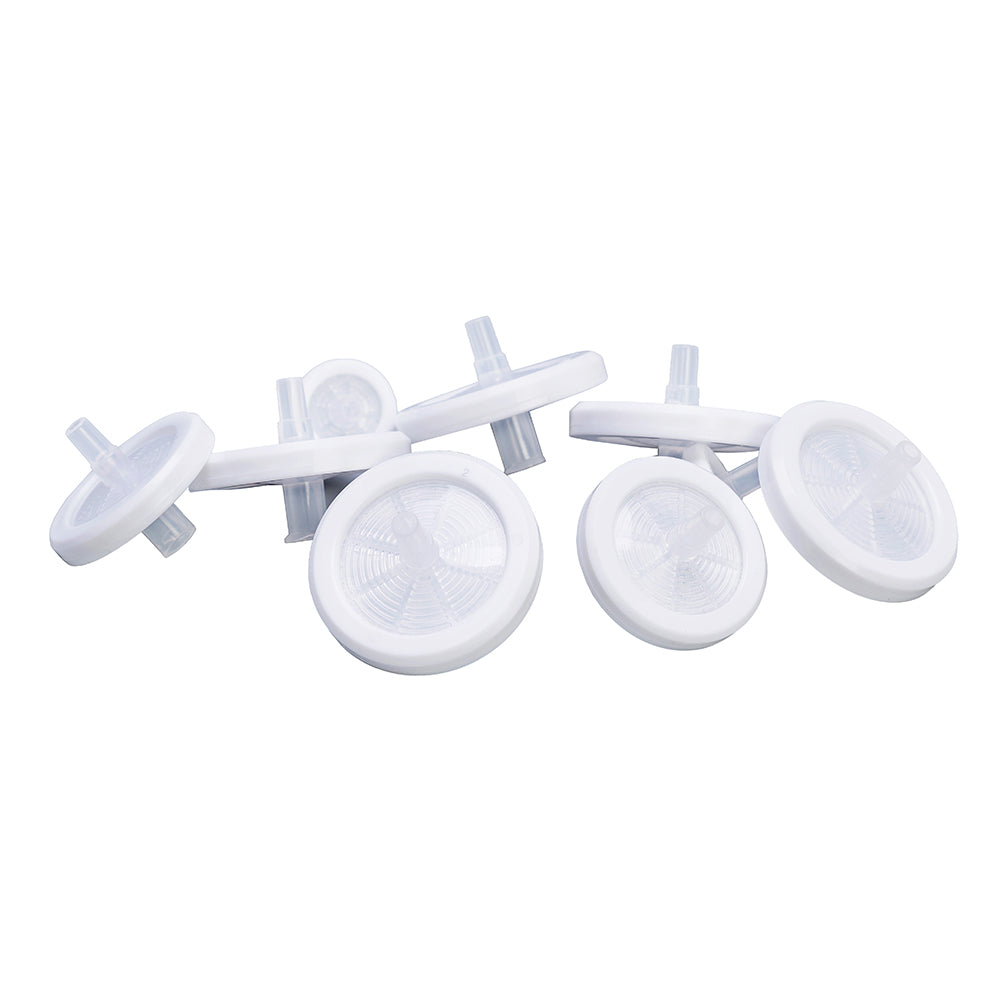 Syringe Filters, 0.22 μm, 25 mm, PTFE membrane, White, Sterile, 500piece(s)/case