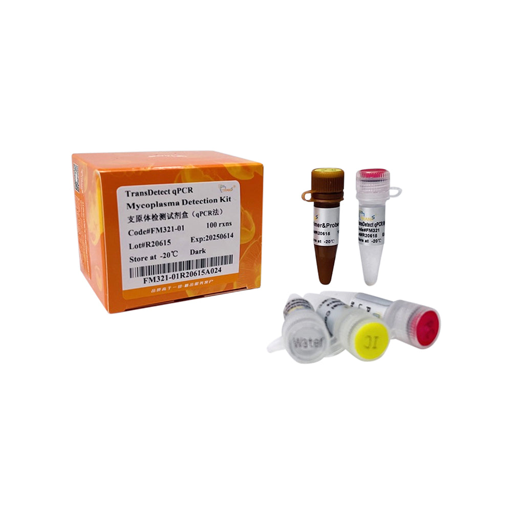 Kit de detección de micoplasma qPCR TransDetect® - 100 reacciones
