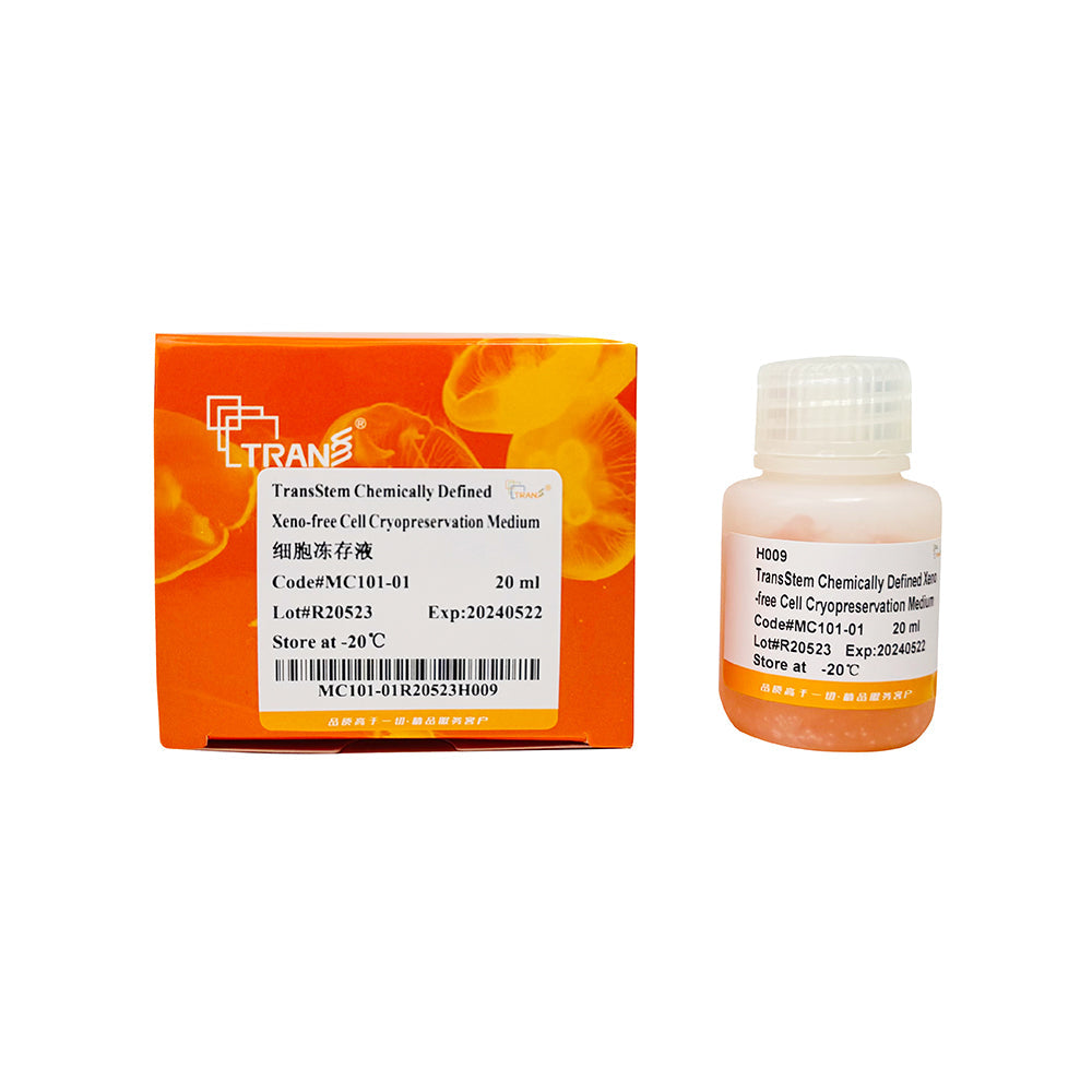 Medio de criopreservación de células libres de xenotransferasa químicamente definido TransStem® - 1000 ml