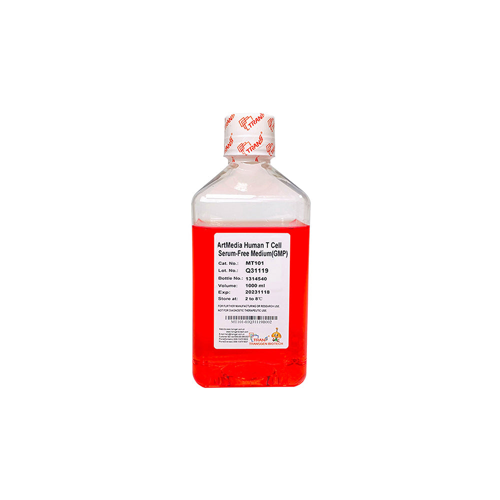 Medio sin suero para células T humanas ArtMedia®, con rojo fenol (grado GMP) - 1000 mL
