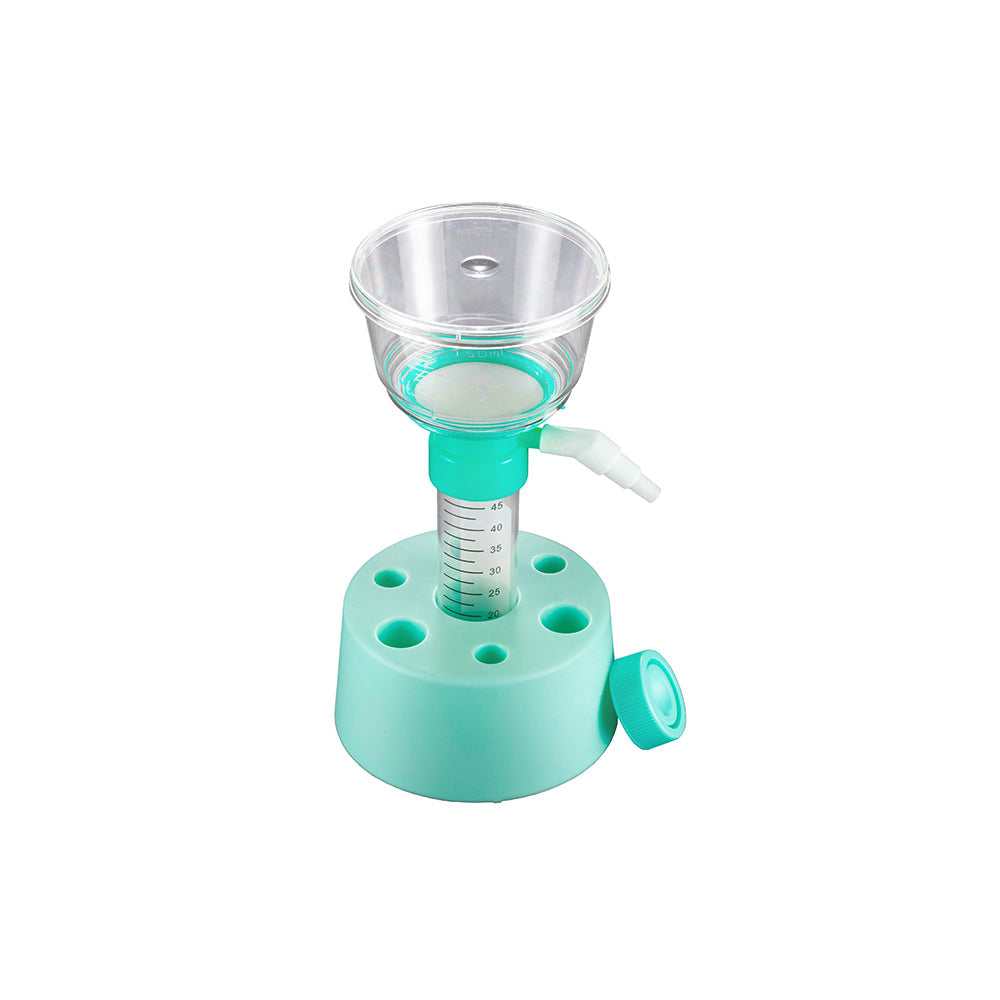 Filtros de vacío de tubo superior, 0,22 μm, filtro de vacío de tubo superior de 150 ml, tubo de centrífuga de 50 ml, membrana MCE, estéril, 12 piezas/caja