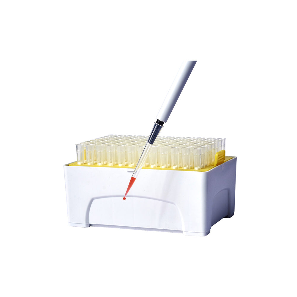 ZEROTIP® Super low retention tips, 0.1～10 μl, Super low retention tips, Filter, Plastic rack packing, Natural Color, DNAse&RNAse Free, Sterile(ZEROTIP), 1920piece(s)/case